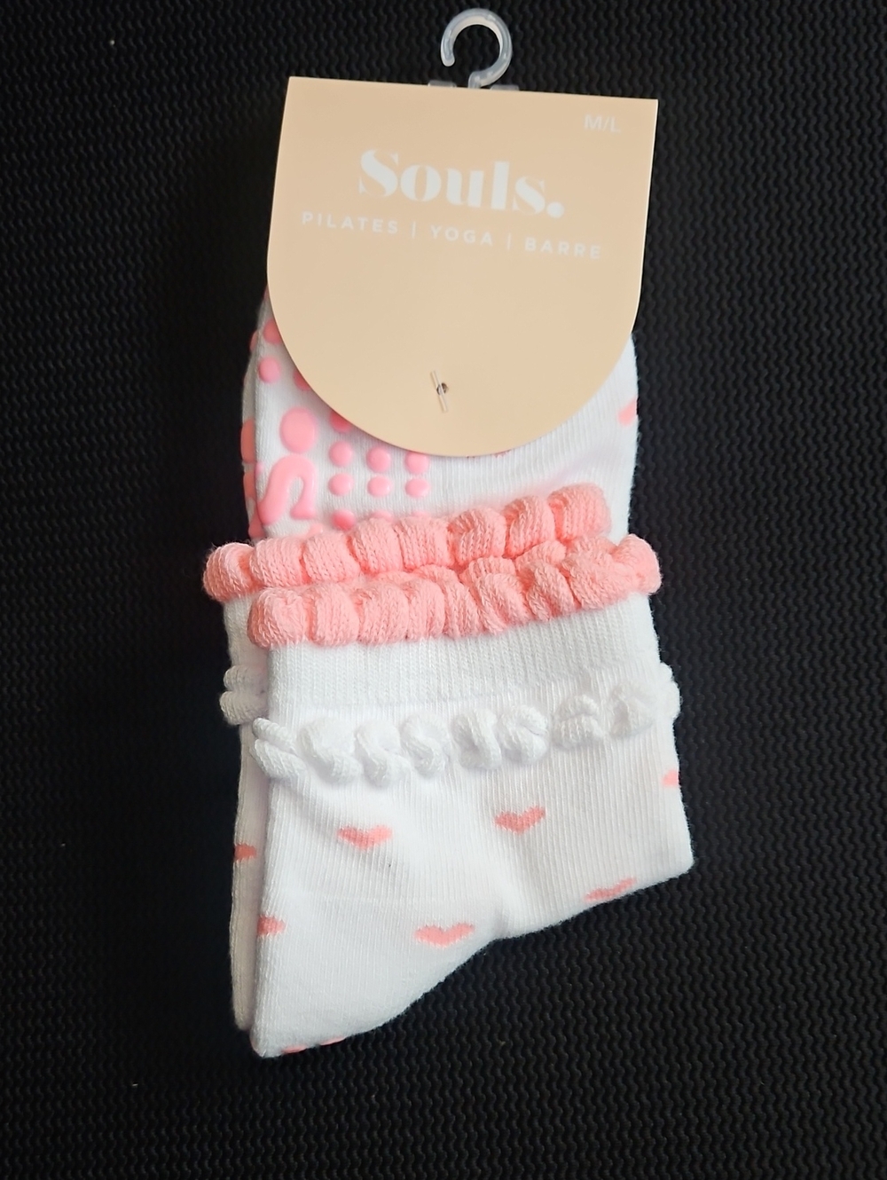 Souls. Heart Grip Socks